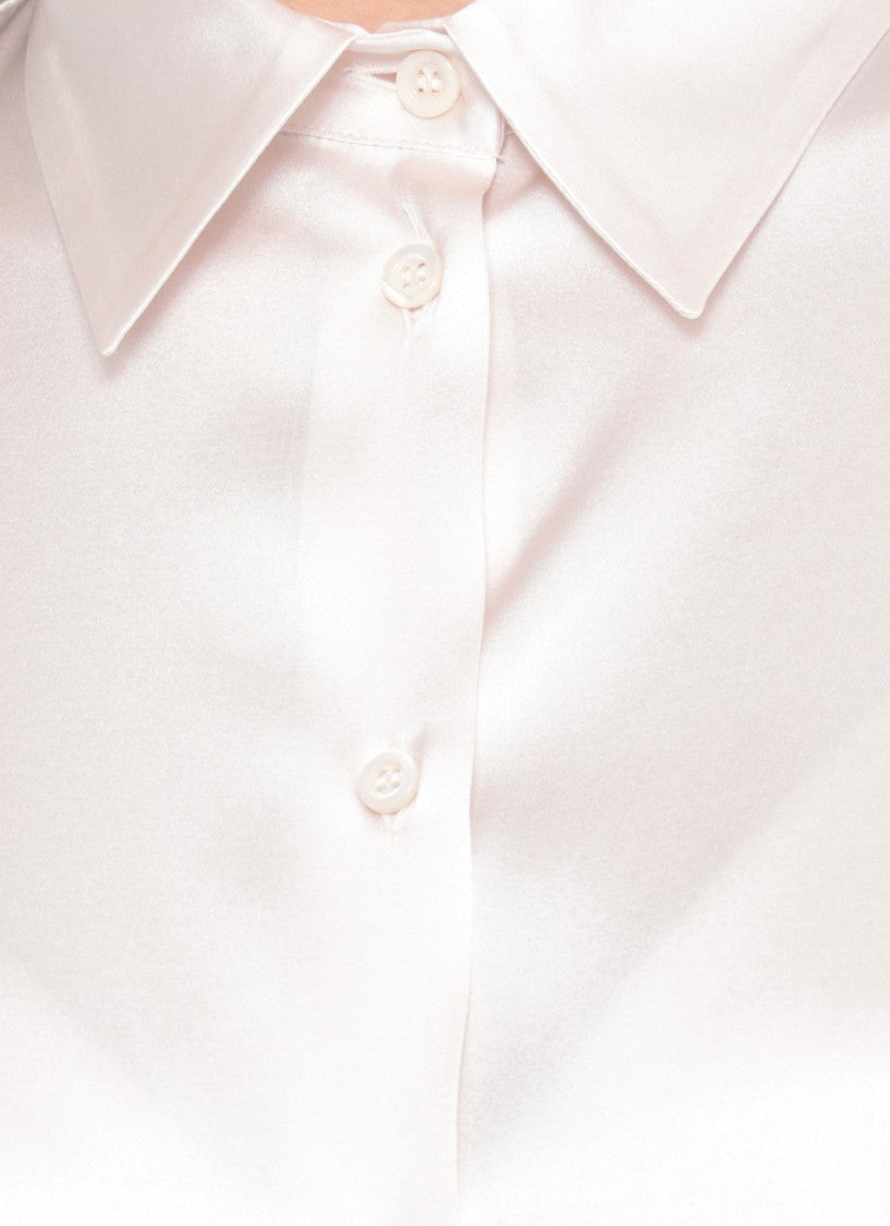 Peserico Pink Silk Shirt