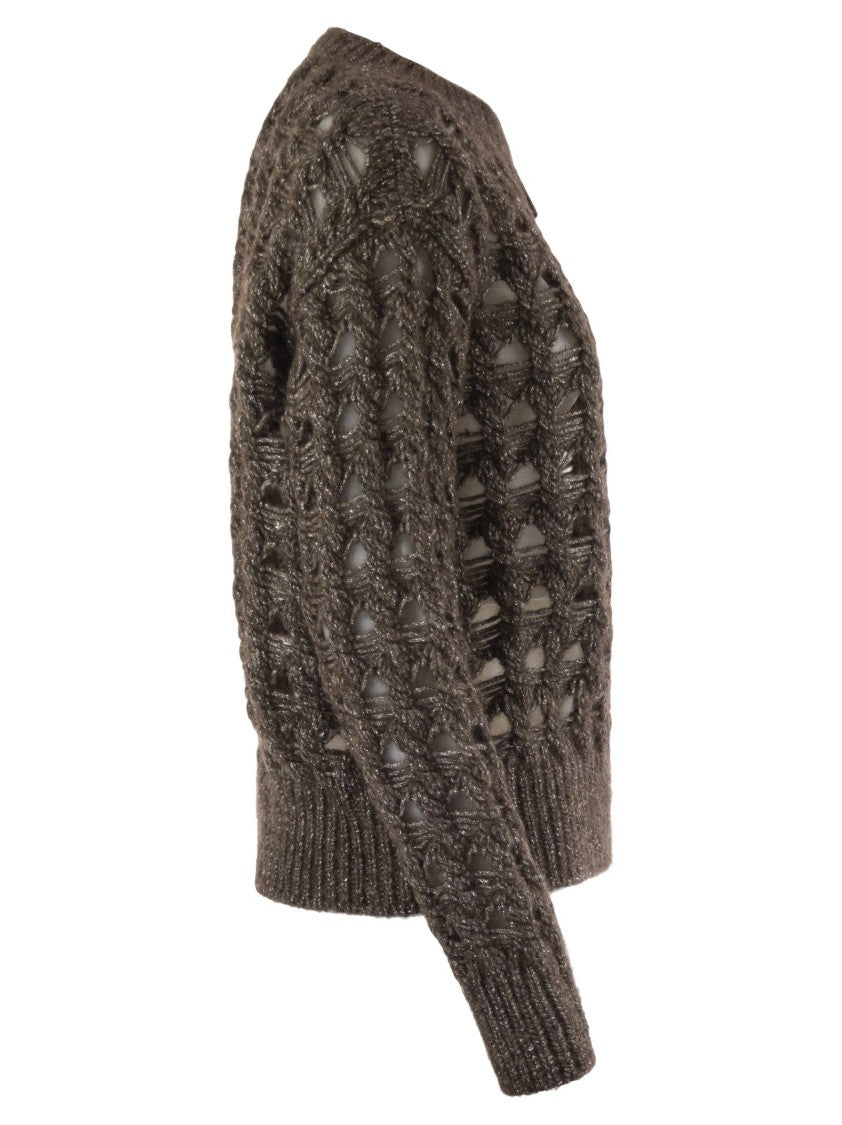 Herno Resort Jumper In Alpaca And Wool