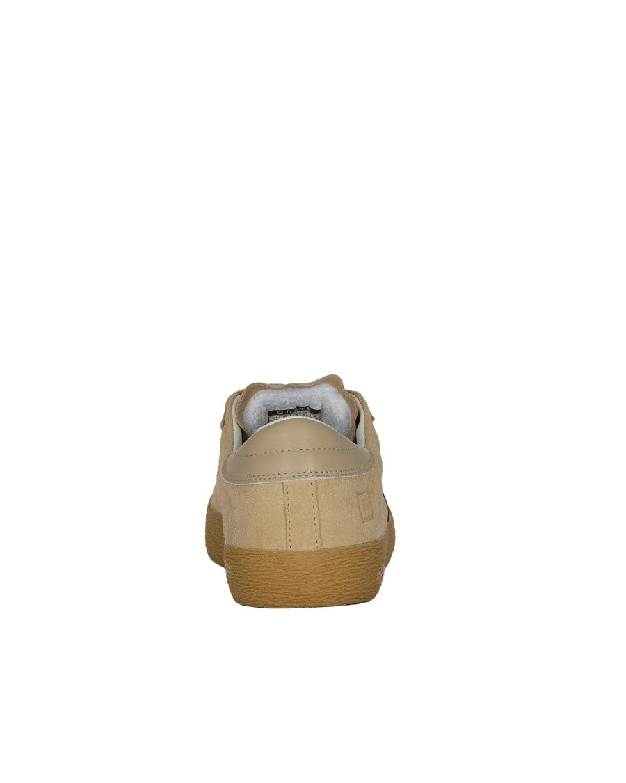 D.A.T.E Hill Low Suede Sneakers - Beige