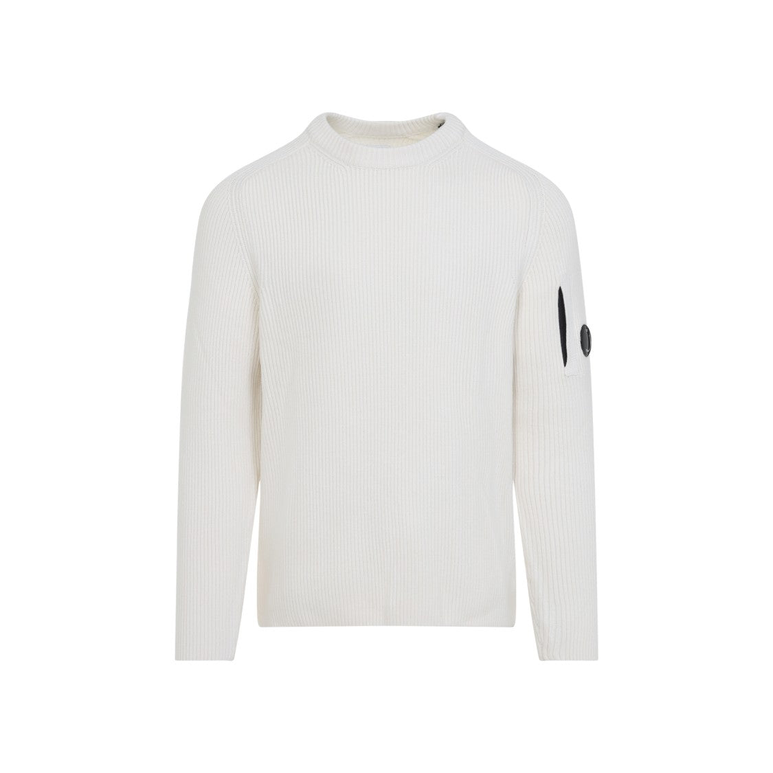C.P. Company White Cotton Pullover