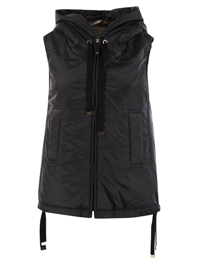 Max Mara Greengo - Sleeveless In Drip-Proof Technical Fabric