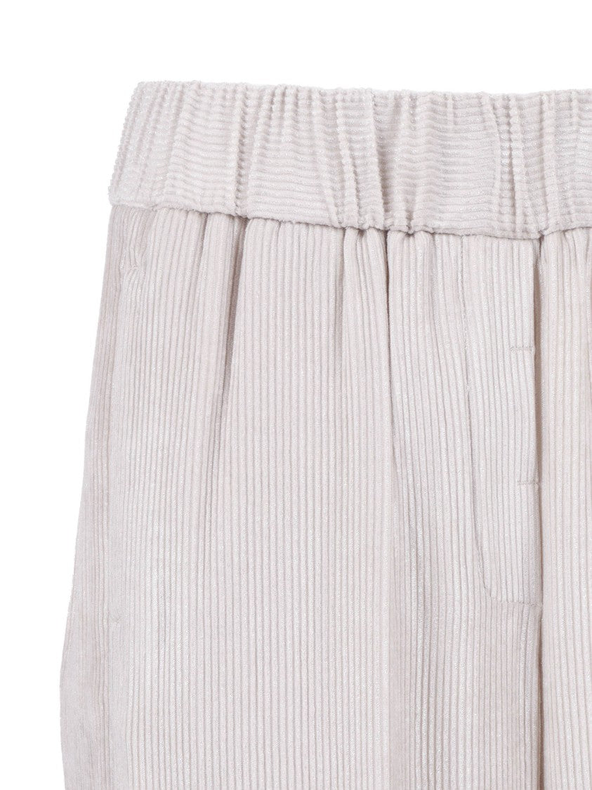 Peserico Wide-Leg Trousers With Relaxed Silhouette