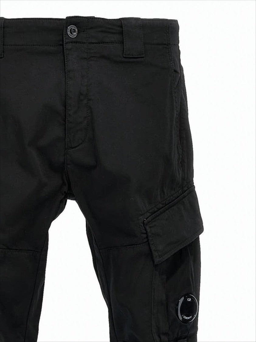 C.P. Company Tailored Straight Pants With Cargo-Style Pockets