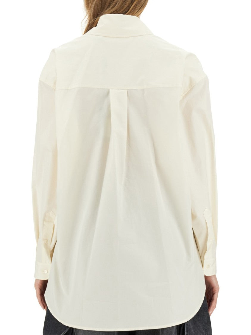 Palm Angels Shirt With Embroidered Logo