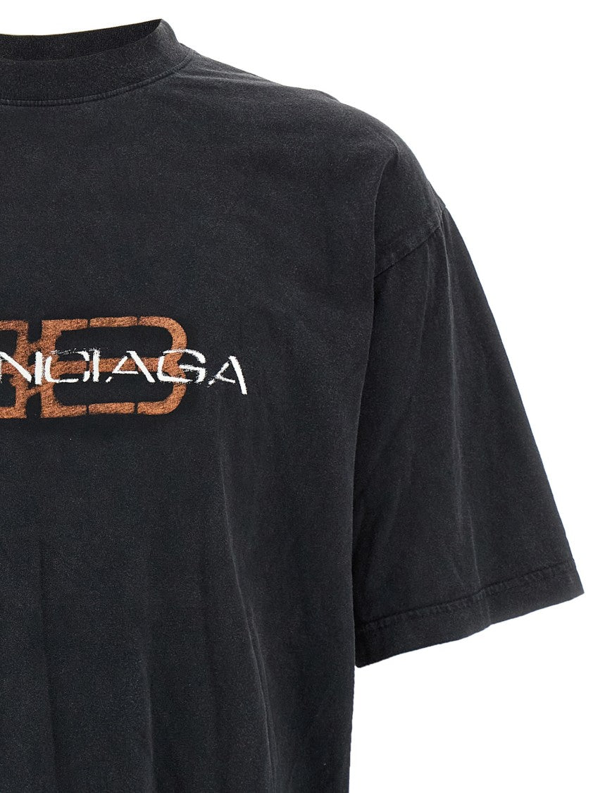 Balenciaga Logo Print T-Shirt