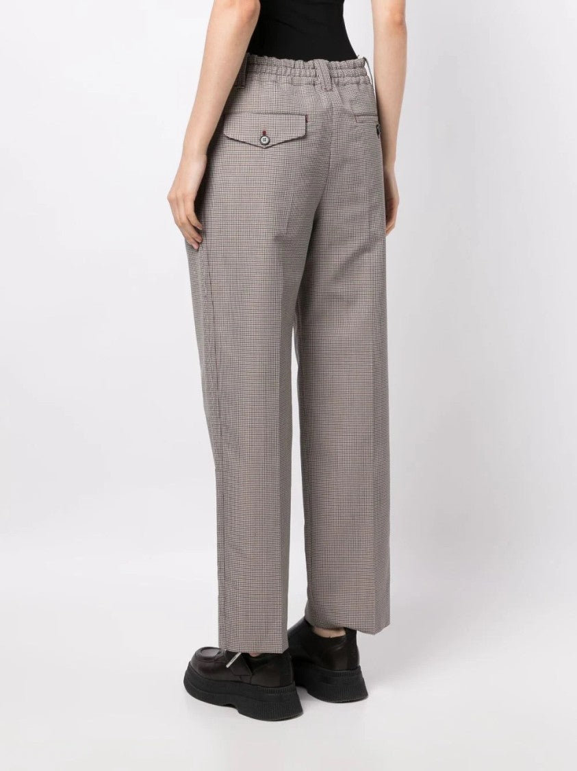 Marni Taupe Wide-Leg Pants