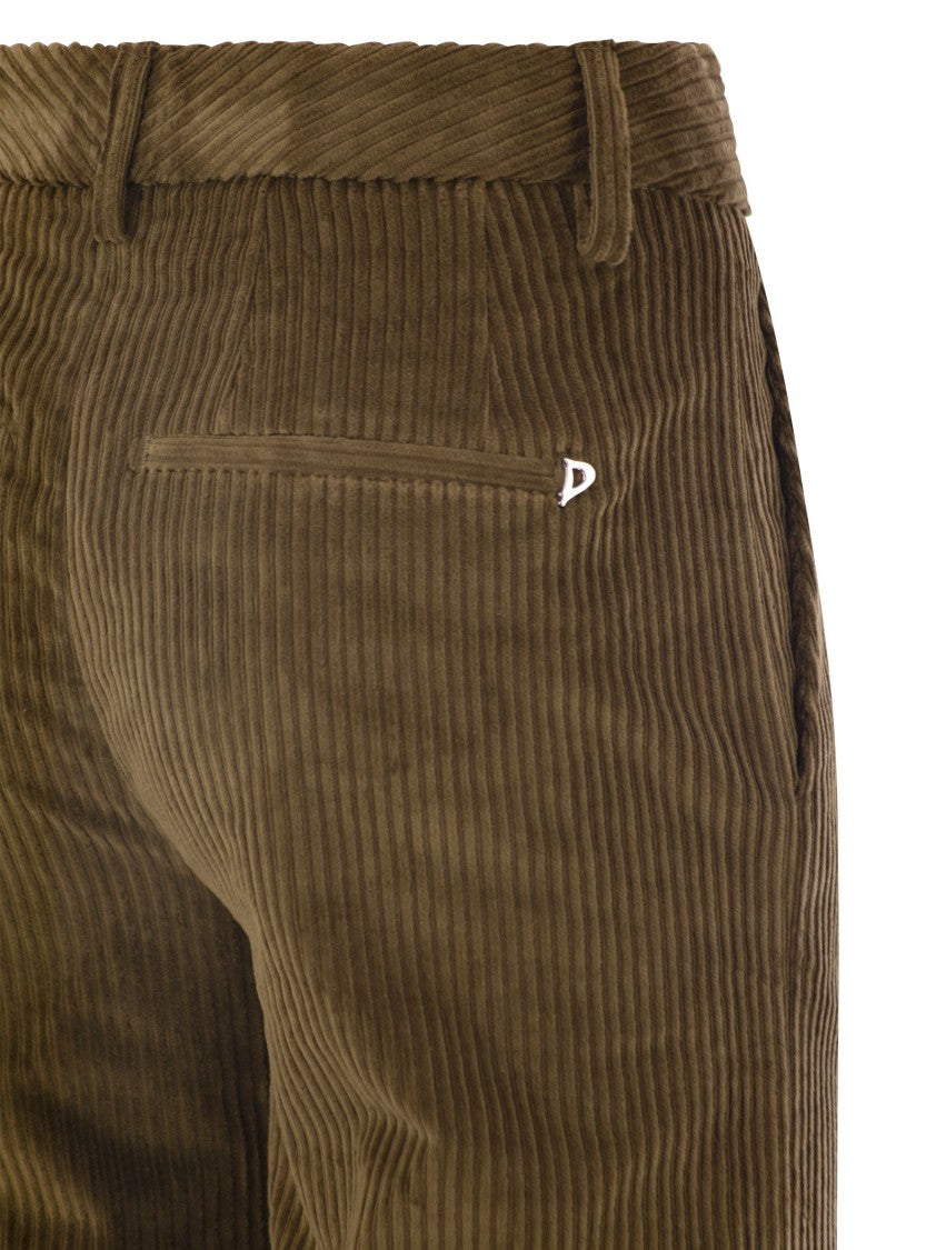 Dondup Janice - Wide Corduroy Trousers