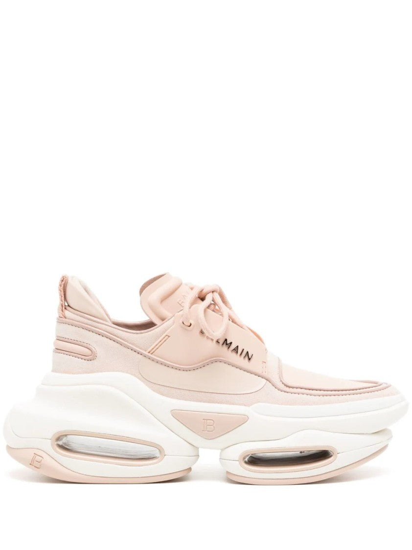 Balmain B Bold Low-Rubberized Sneakers