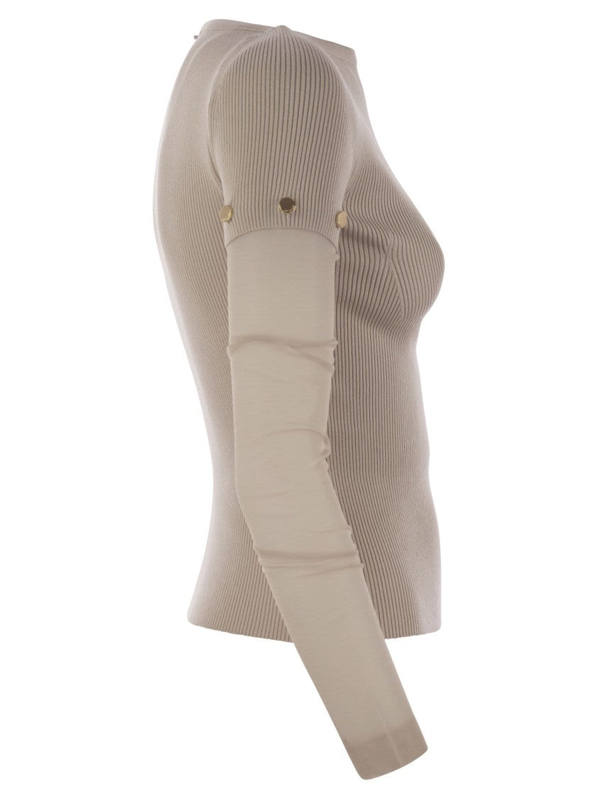 Sportmax Alcide - Tight-Fitting Stretch Viscose Jersey