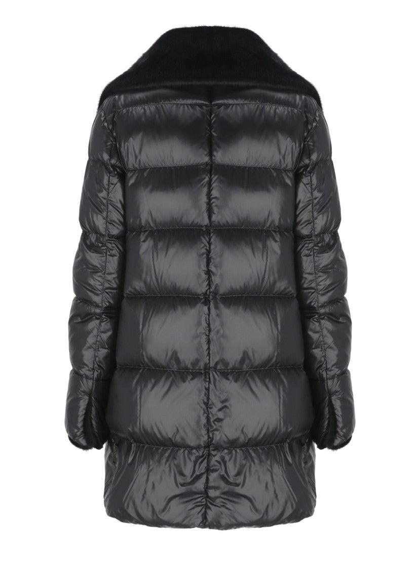 Herno Long Quilted Down Jacket