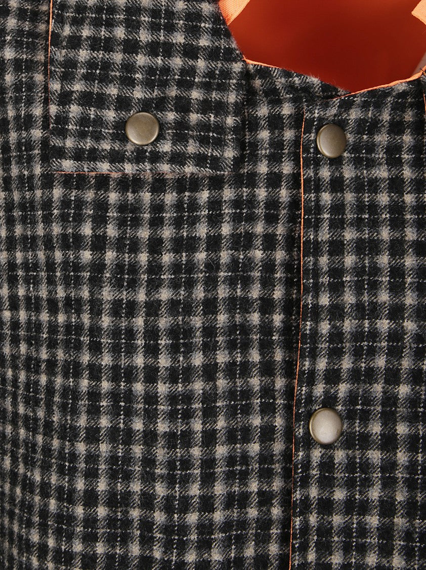 Maison Margiela Reversible Cropped Jacket With Oversized Fit
