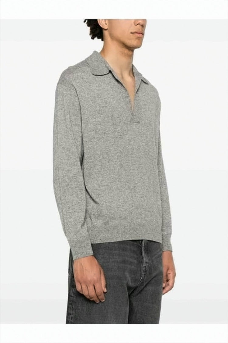 Auralee Soft Cashmere-Silk Blend Sweater