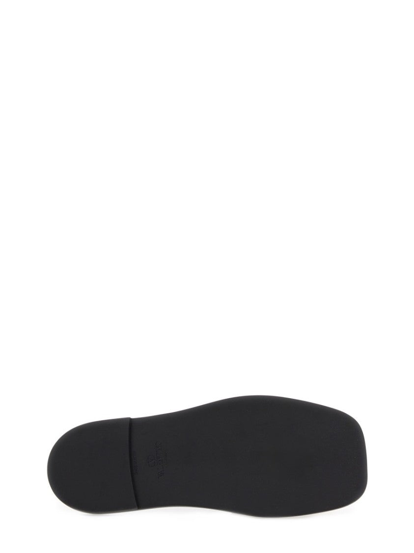 Valentino Garavani Viva Superstar Slide Sandal With Contrasting Emblem