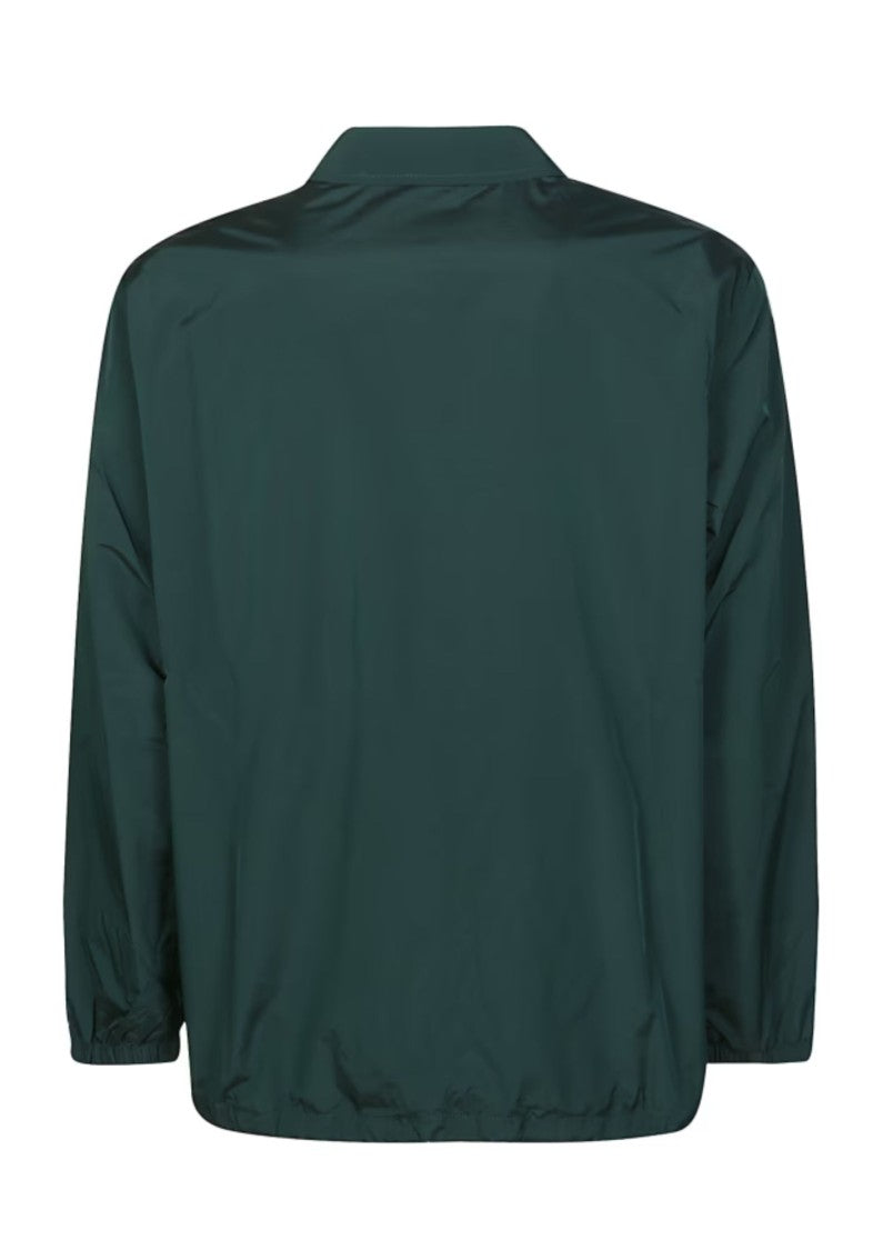 Autry Classic Collar Button-Up Jacket With Ribbed Hems