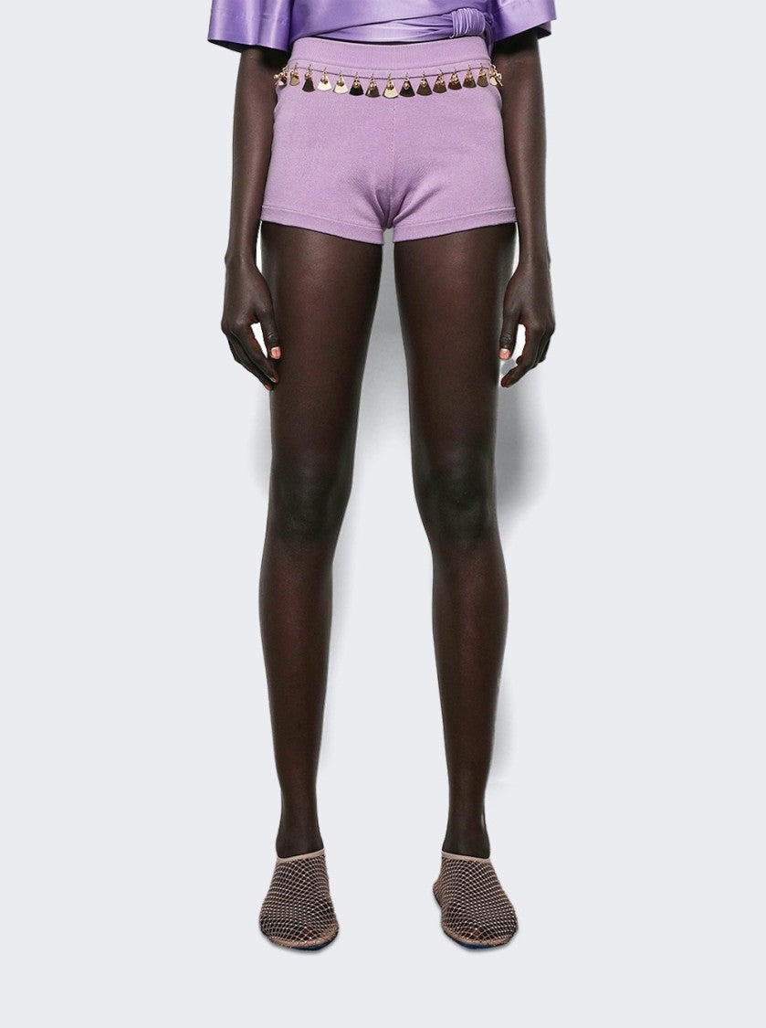 Rabanne Mini Shorts French Lavander