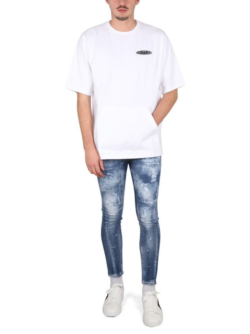 Dsquared2 Surf Board Skater T-Shirt