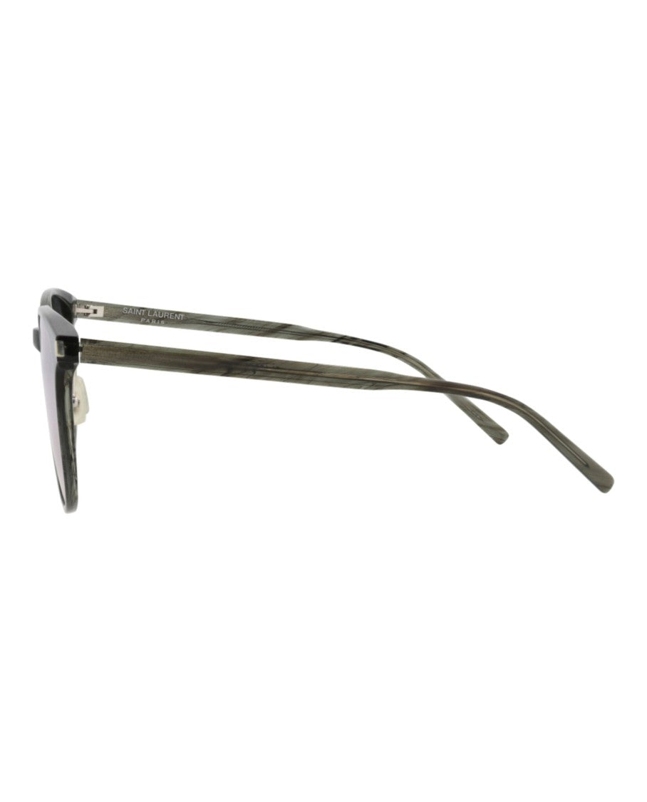 Saint Laurent Square-Frame Acetate Sunglasses With Nose Pads