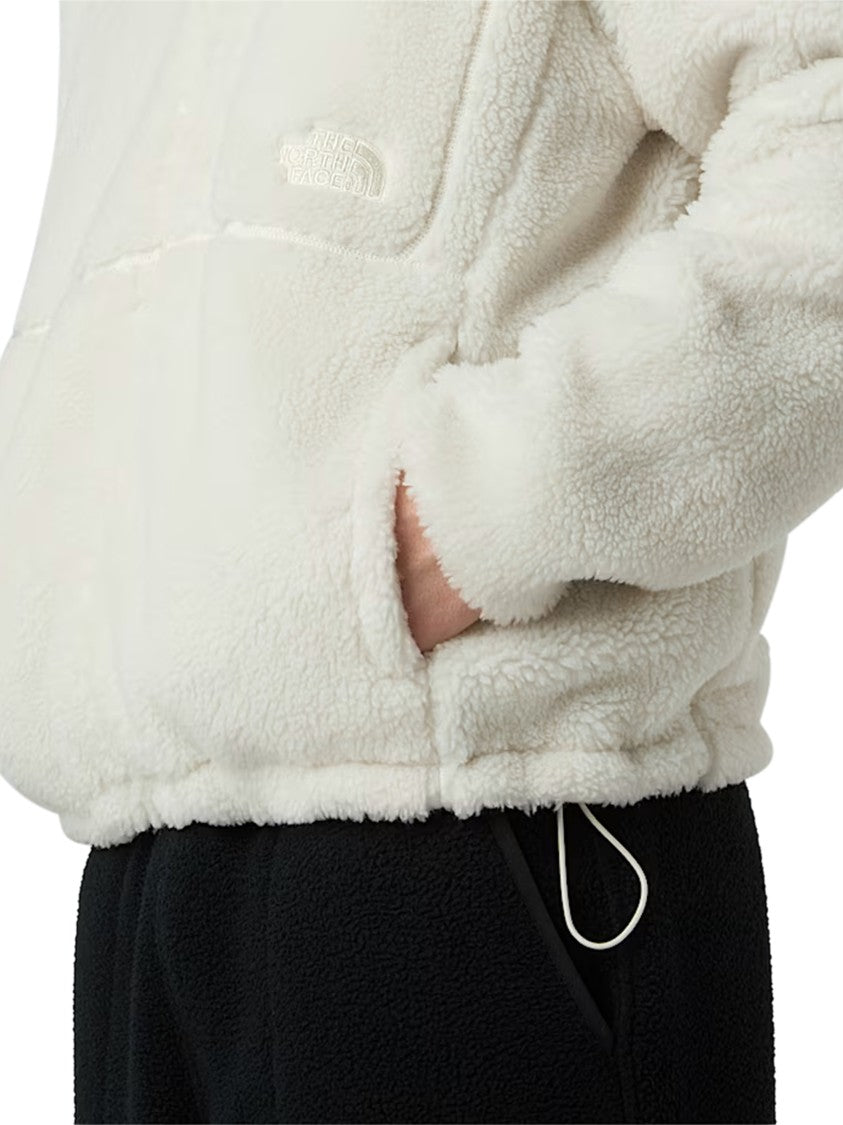 The North Face Plush Textured Jacket With Full-Zip Front