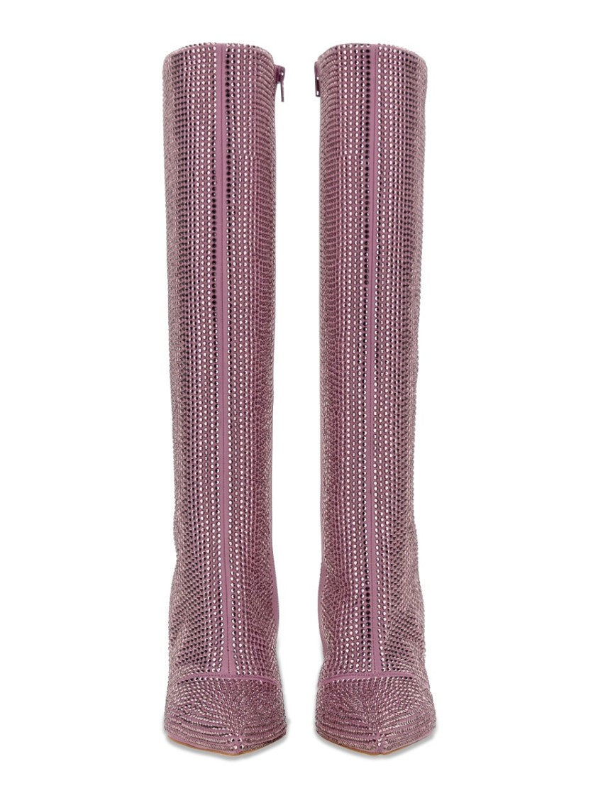 Leonie Hanne X Liu Jo High Boots With Rhinestones