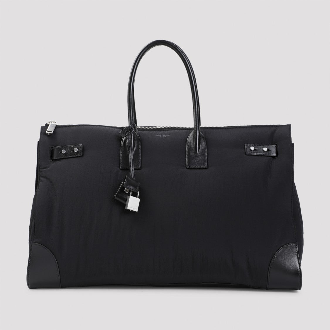 Saint Laurent Black Ysl Duffle Bag
