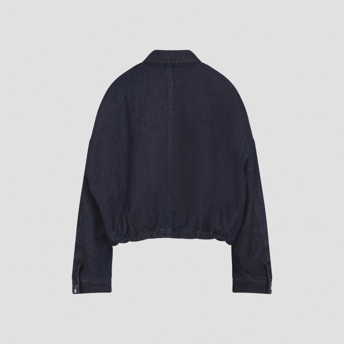 Dries Van Noten Cropped Cotton Jacket With Textured Finish