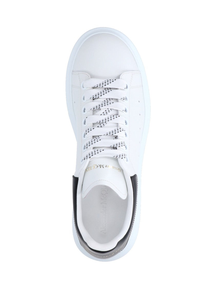 Alexander Mcqueen Platform Sneakers With Contrasting Suede Heel