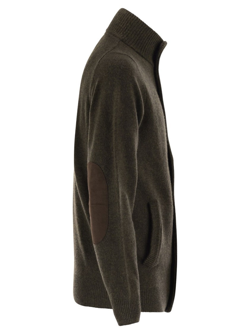 Barbour Zip-Up Jumper Patch