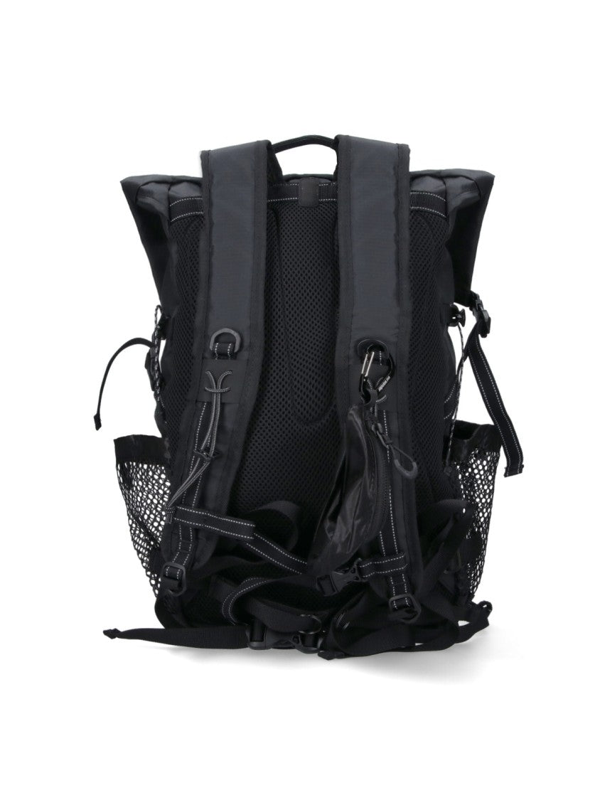 And Wander Structured Black Bag With Minimalist Design