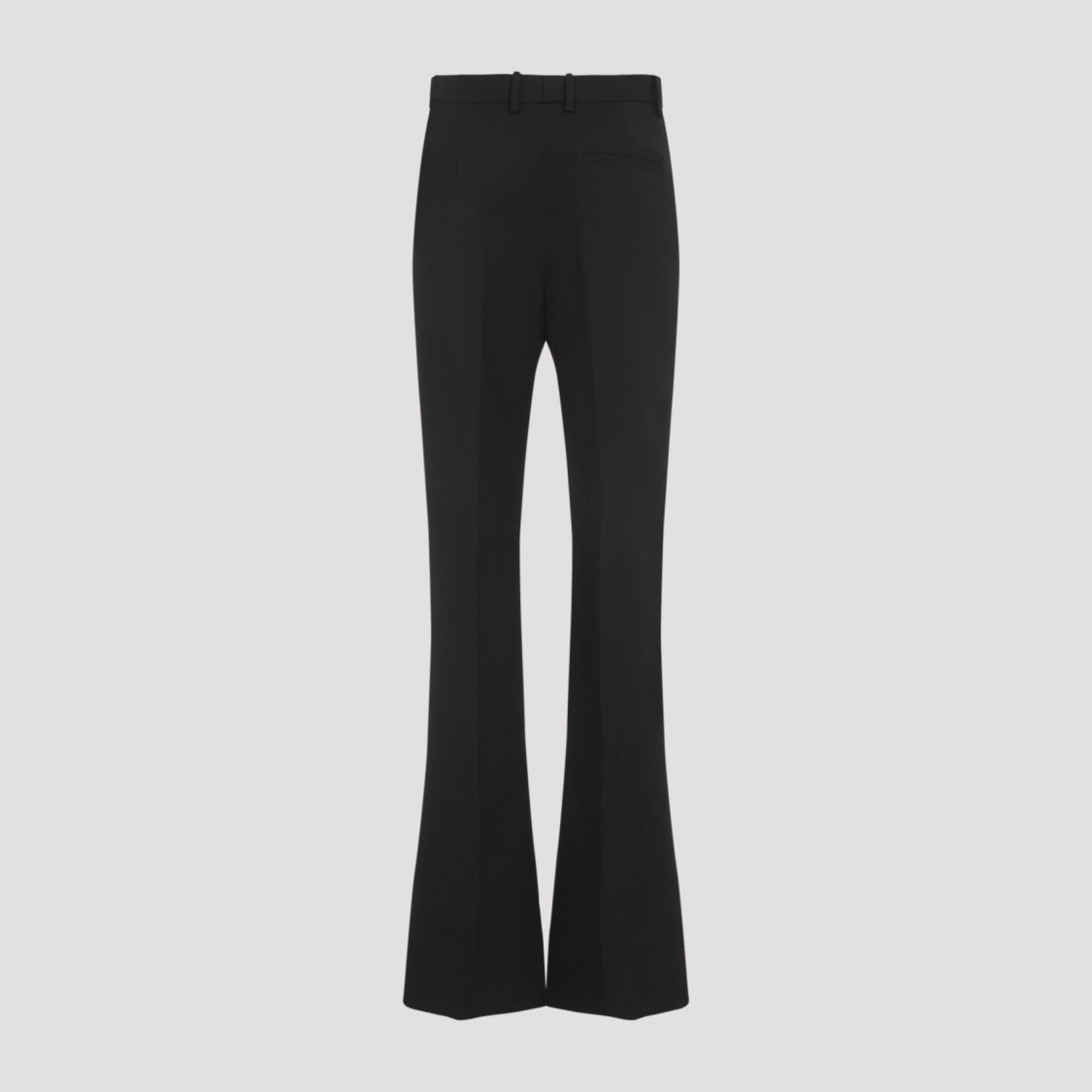 Bottega Veneta Flared Wool Trousers With Fabric And Elegance