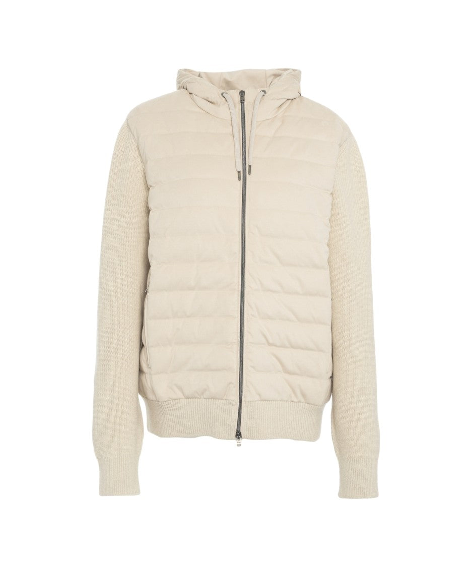 Herno Padded Front And Back Quilted Jacket