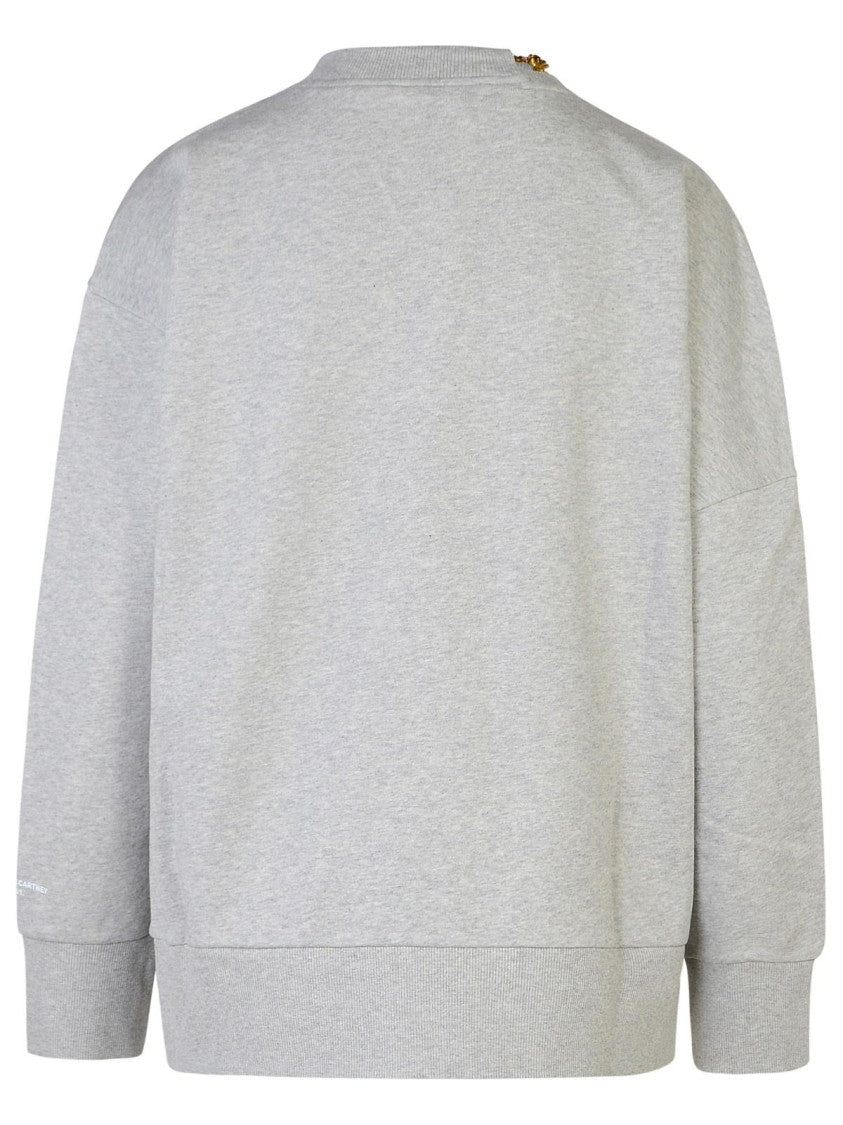 Stella Mccartney Grey Cotton Sweatshirt