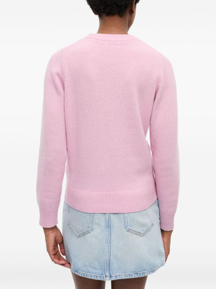 Ganni Playful Poodle Wool Sweater