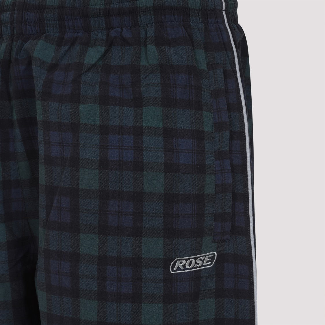 Martine Rose Printed Black Polyamide Track Pants
