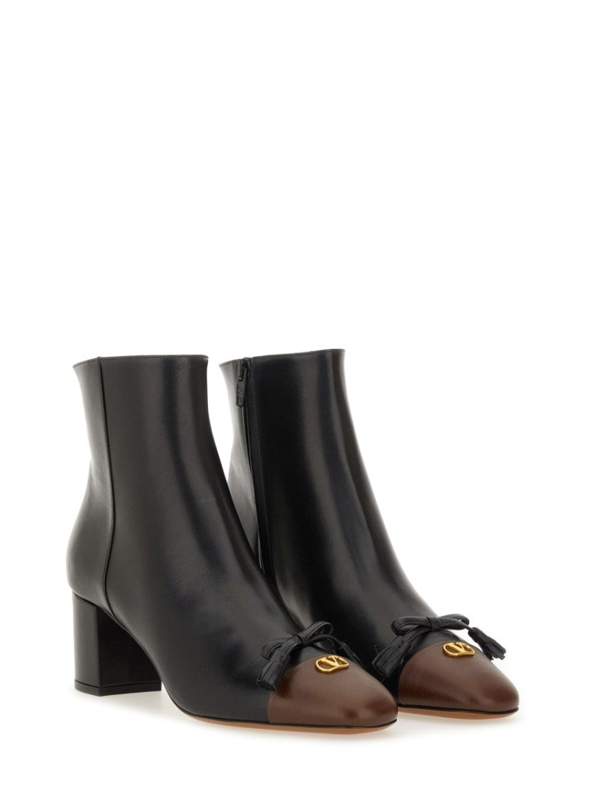 Valentino Garavani Kidskin "Valet Du Roi" Ankle Boot