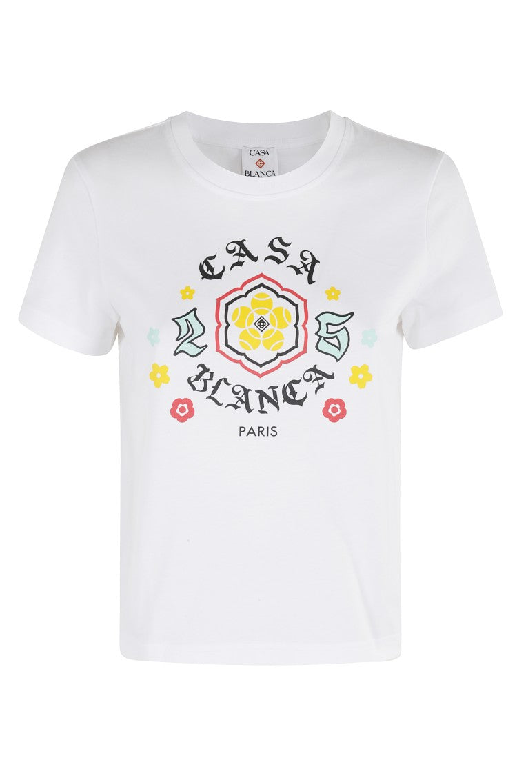 Casablanca Printed Fitted Tshirt
