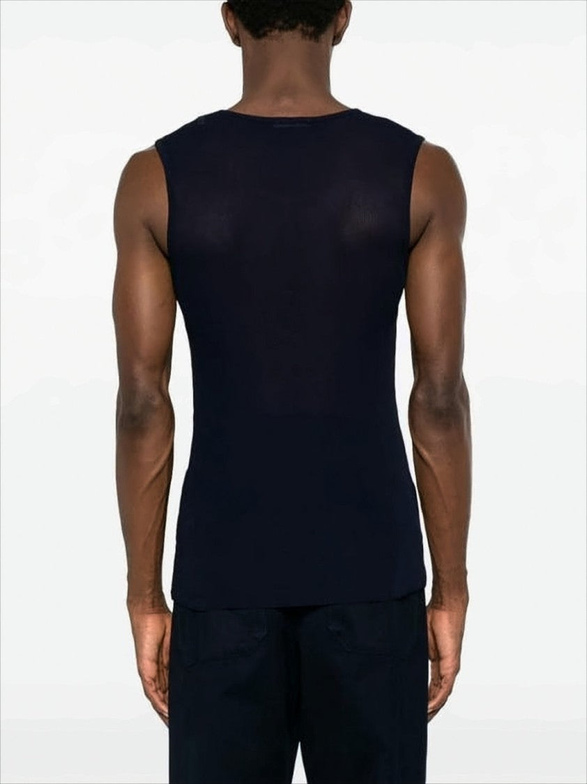 Ami Fitted Sleeveless Tank Top