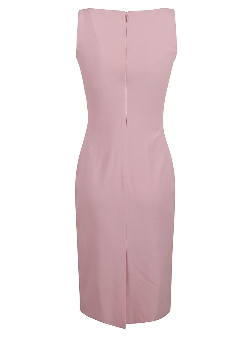 Versace Structured Fitted Dress