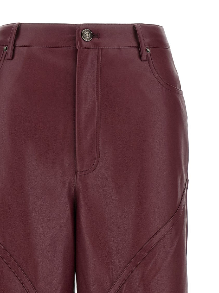 Rotate Birger Christensen 'Mid Waisted Piping' Pants