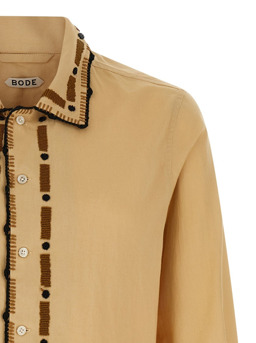 Bode 'Beaded Ryegrass' Shirt