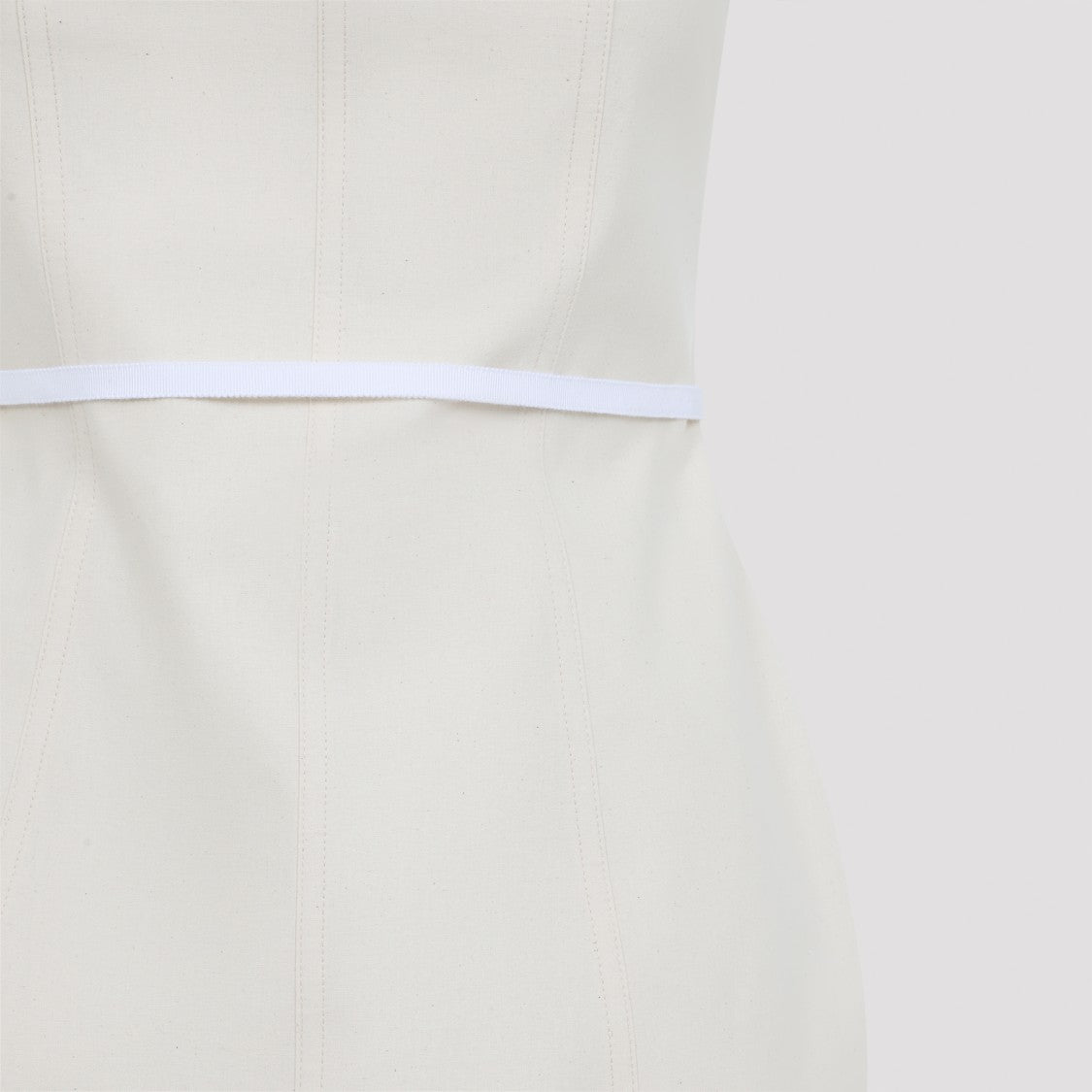Moschino White Cotton Mini Dress