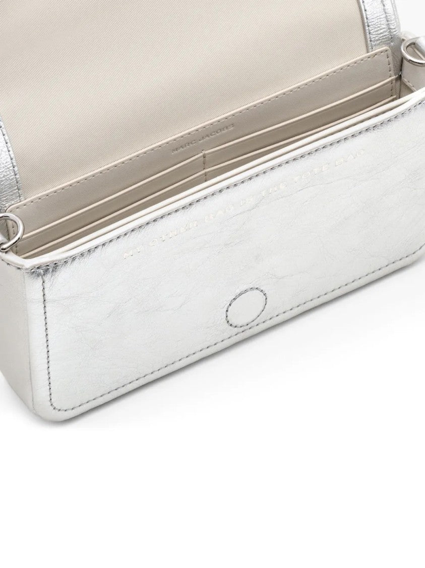 Marc Jacobs The Metallic Leather Chain Mini Shoulder Bag