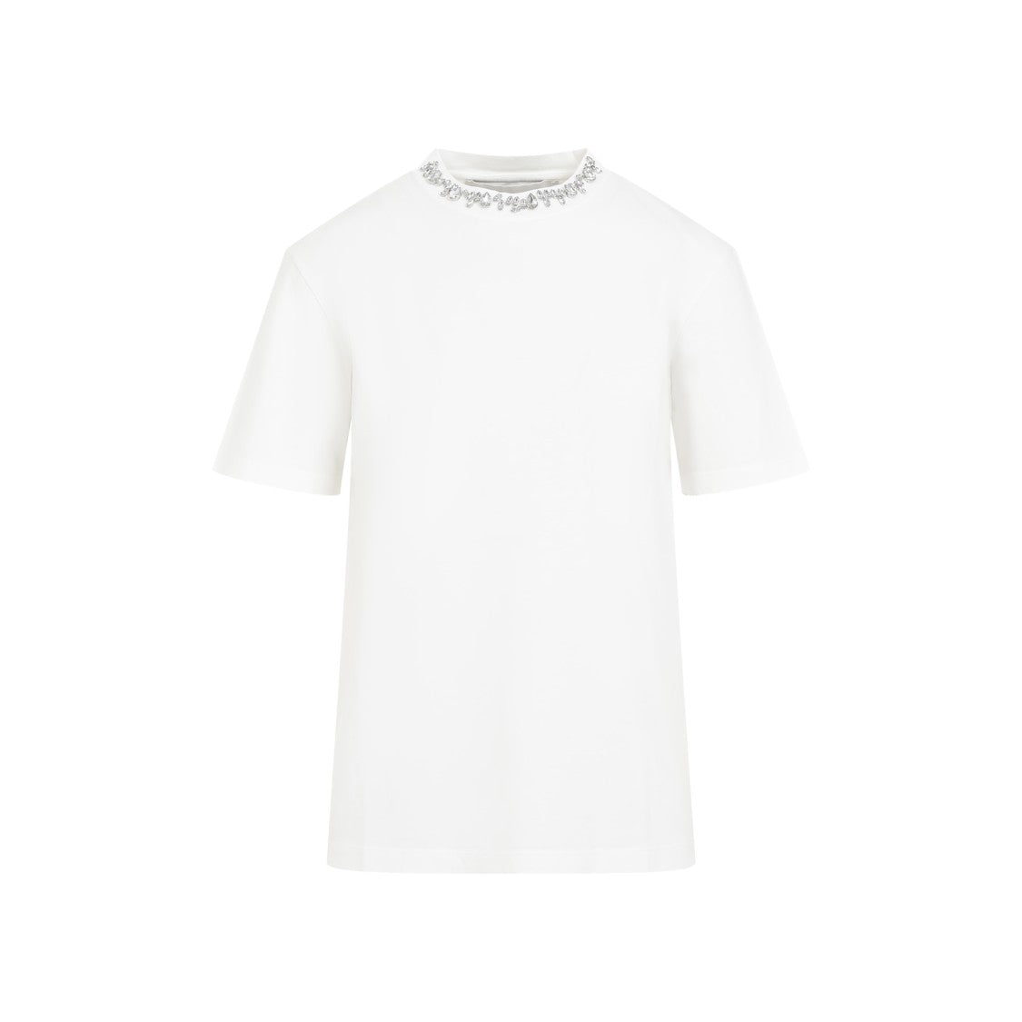 Golden Goose Crystal-Embellished Cotton T-Shirt With Smooth Finish