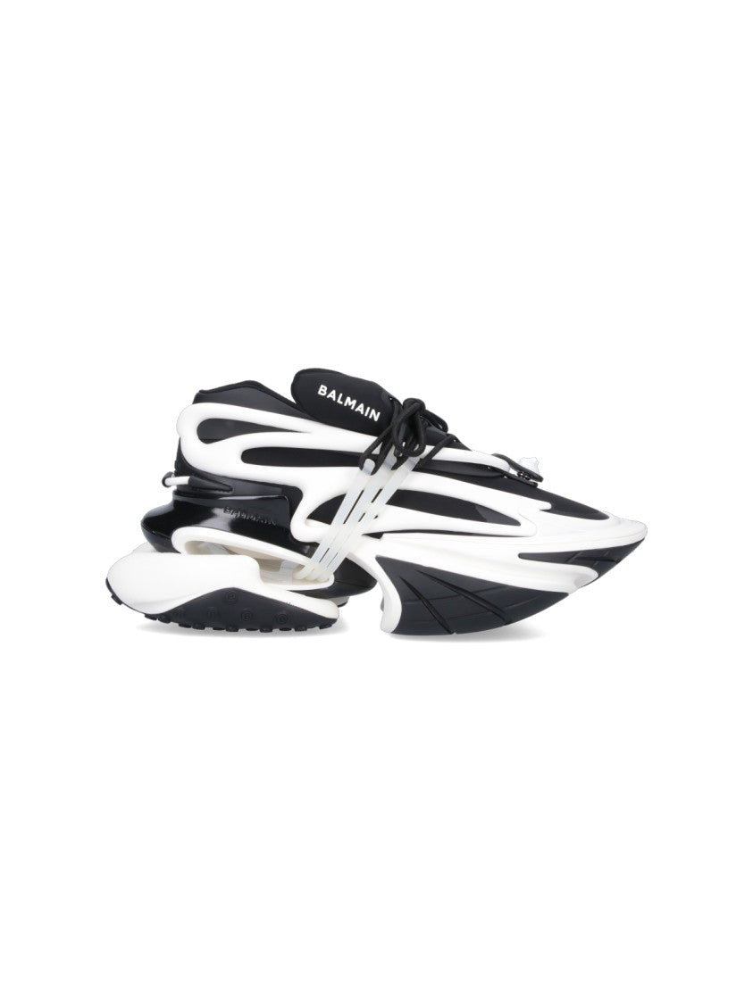 Balmain Unicorn Sneakers Black