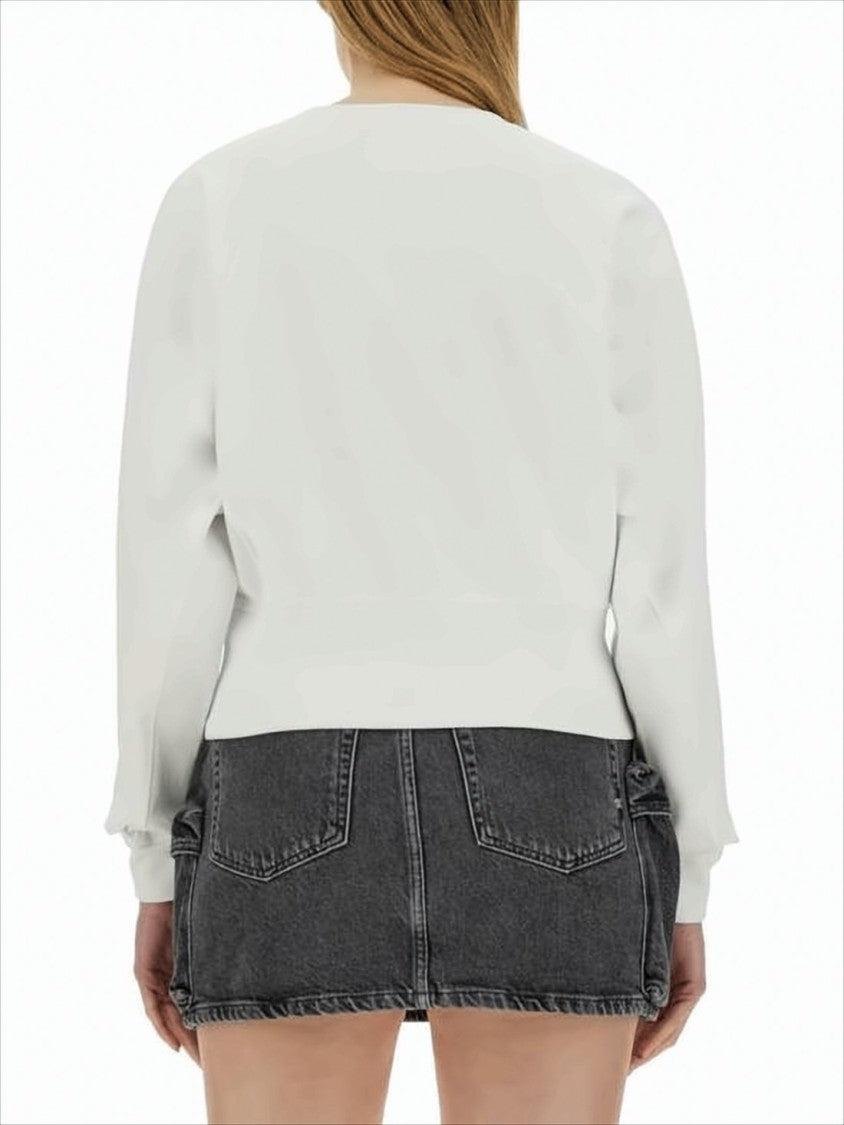 Vivienne Westwood Cropped Long-Sleeve T-Shirt With Graphic Design