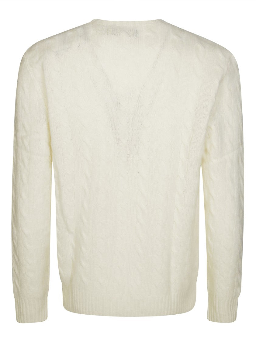 Polo Ralph Lauren Cable-Knit Sweater With Crew Neckline