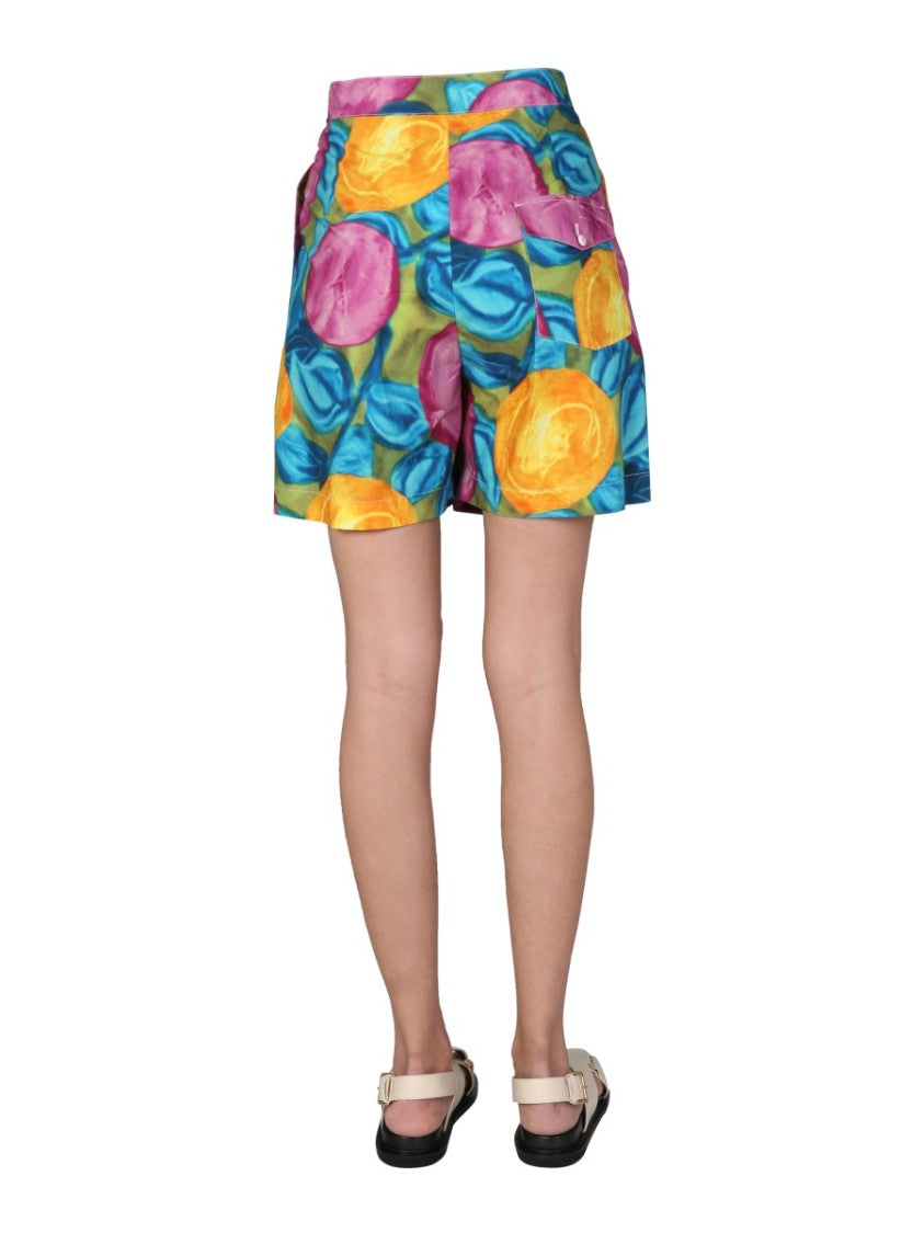 Marni Multicolor Print Bermuda