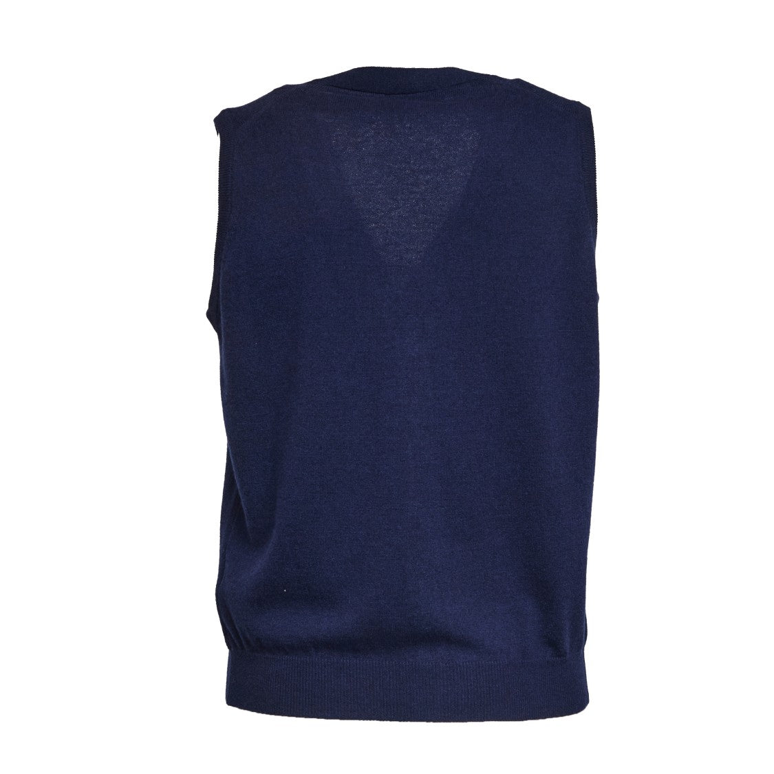 Filippo De Laurentiis Buttoned Gilet In Soft Wool And Cashmere Blend