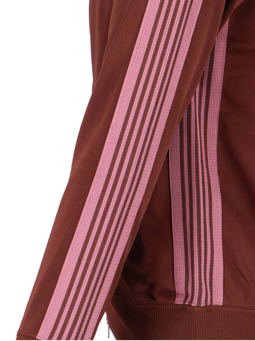 Needles Logo Sports Jacket, In Brown Fabric