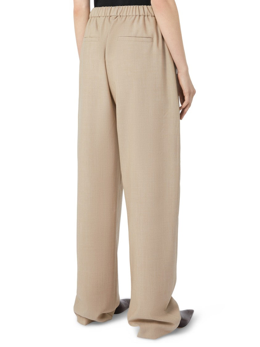 Max Mara Wide-Leg Tailored Trousers With High Waist