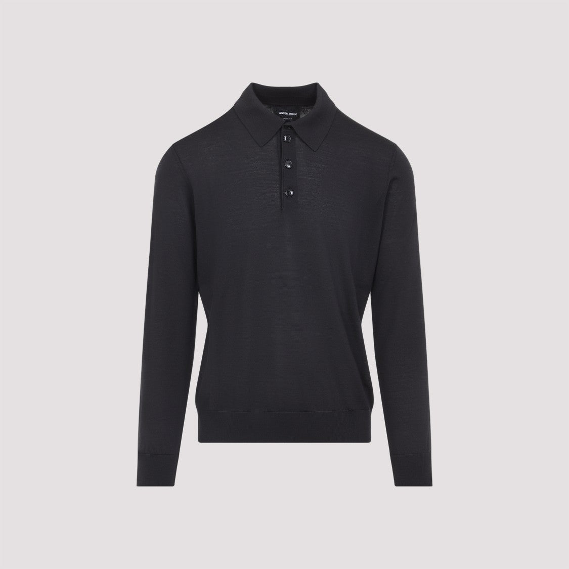 Giorgio Armani Dark Grey Wool Sweater